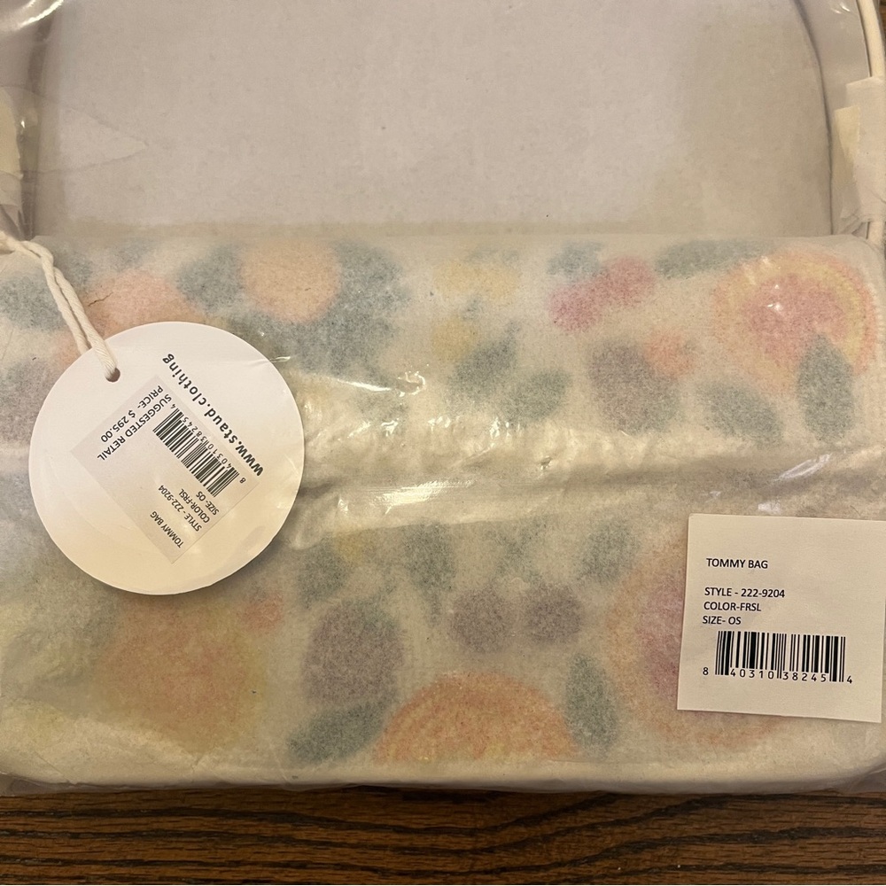 STAUD Tommy Beaded Bag Fruit Salad Purse NEW with Tags - Picture 9 of 16